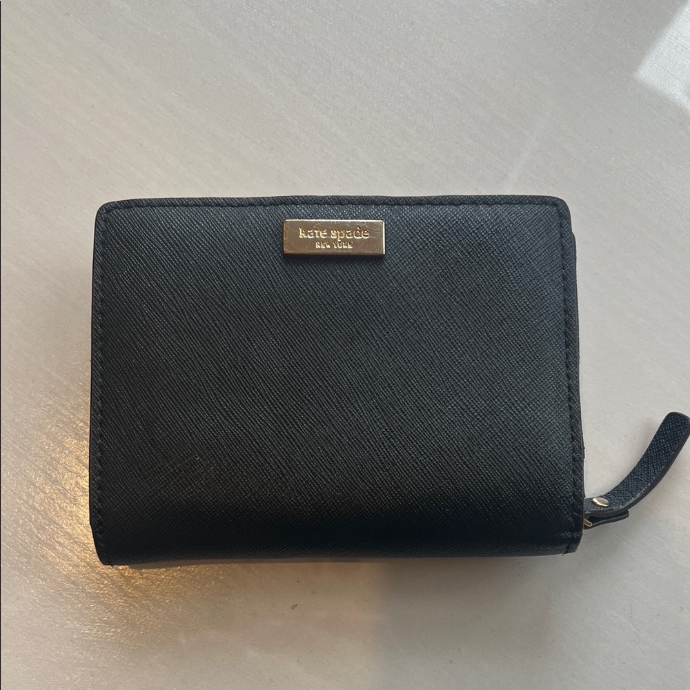 Kate Spade Black Leather Wallet